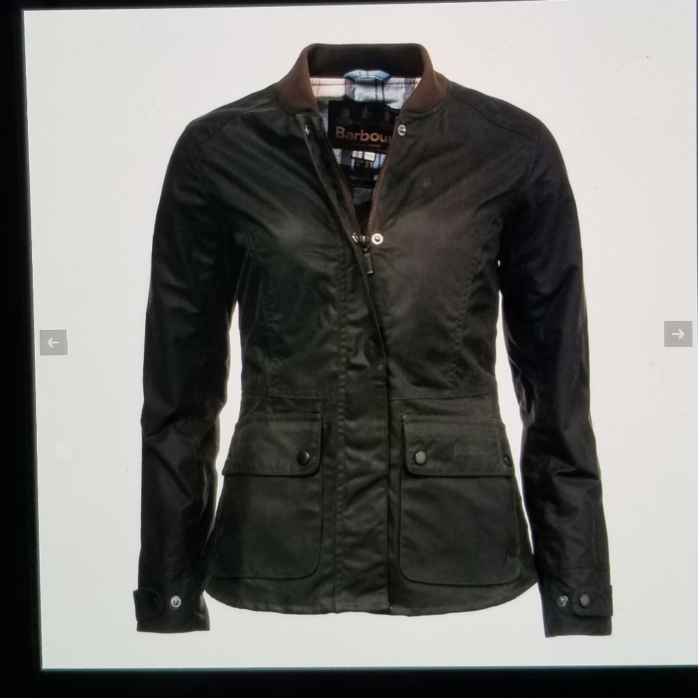 Barbour Globe Wax Womens Jacket
